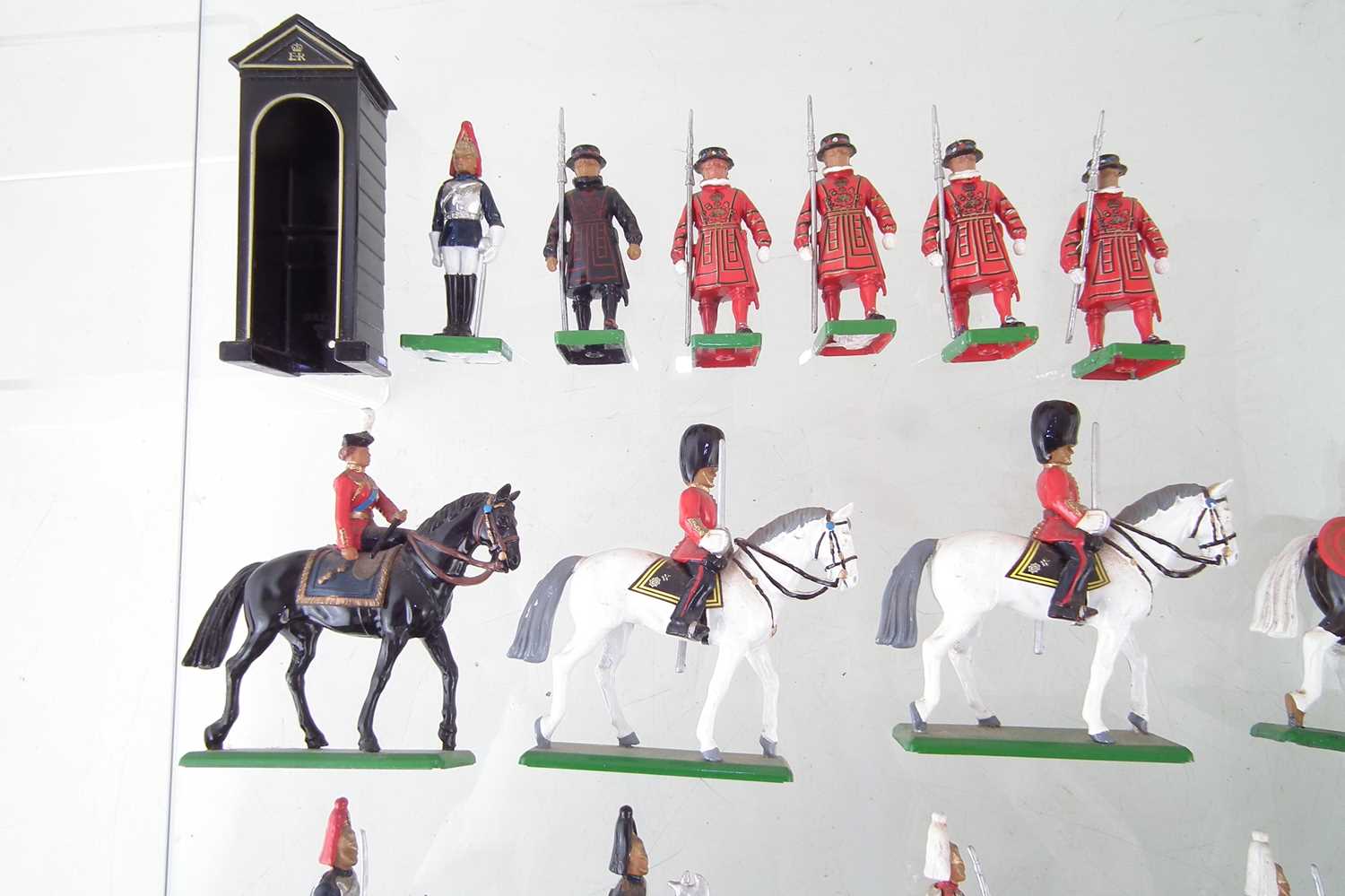 Seventeen Britains mounted Life Guard toy soldiers, - Image 5 of 6