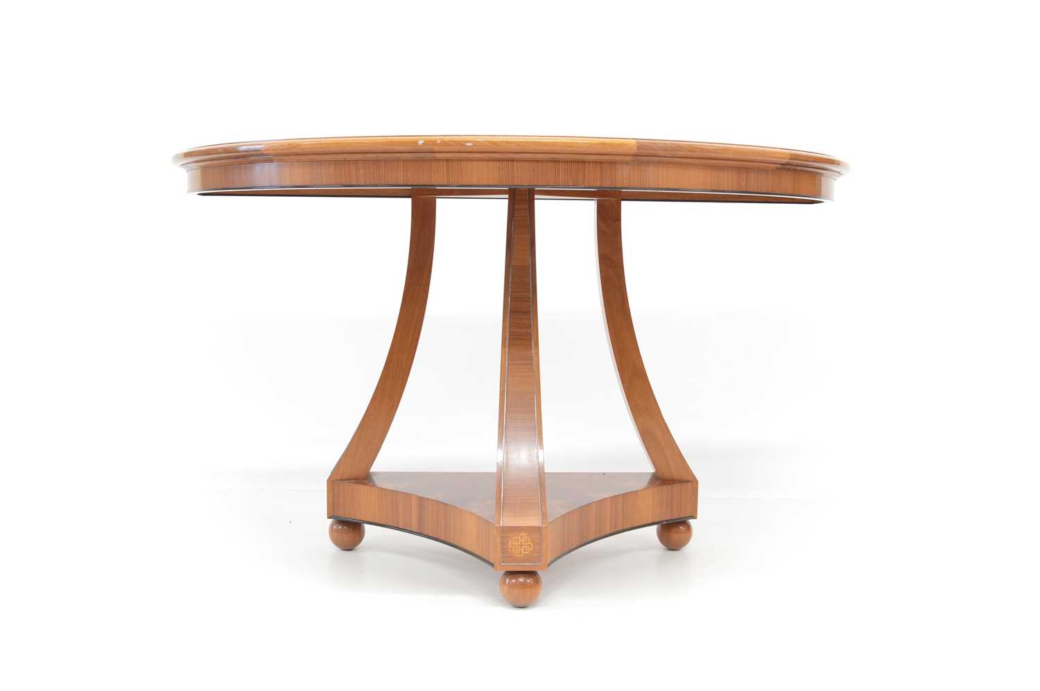 Pair of Mahogany side tables by Silver Linings workshop - Image 7 of 9
