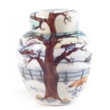 Moorcroft ginger jar designed by Anji Davenport