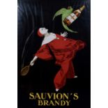 Sauvion's Brandy Poster