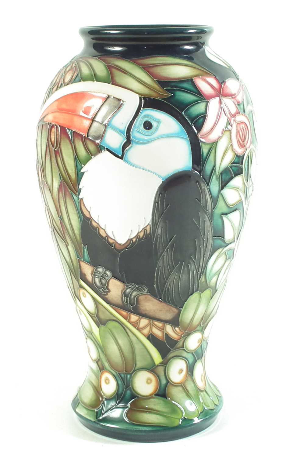 Moorcroft vase by Sian Leeper,