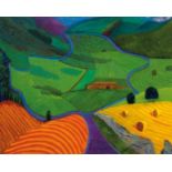 David Hockney R.A. (British 1937-) "North Yorkshire, 1997"