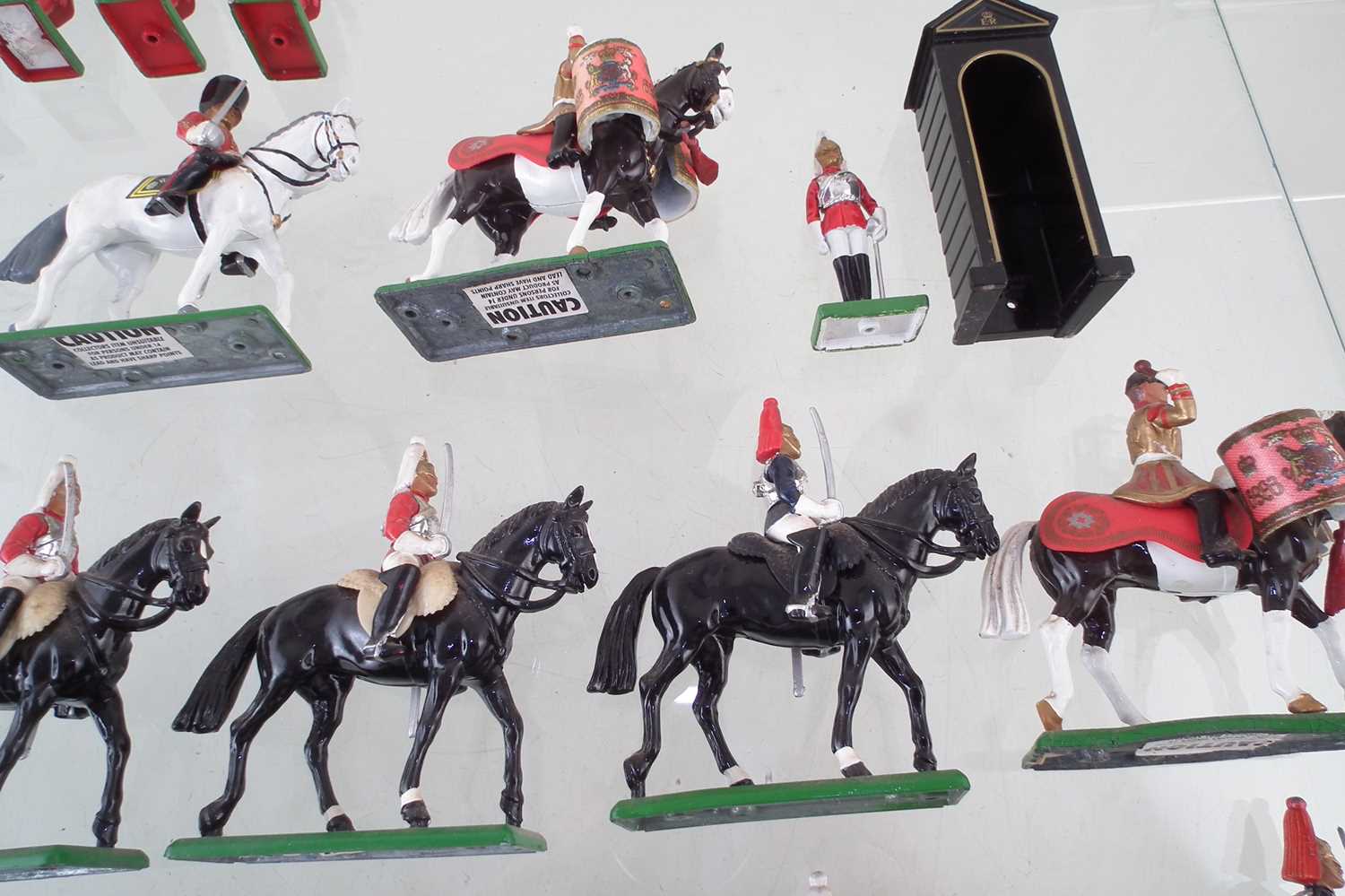 Seventeen Britains mounted Life Guard toy soldiers, - Image 6 of 6