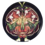 Moorcroft plate by Emma Bossons