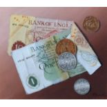 Norman Black (British 1920-1999) Coins and banknotes