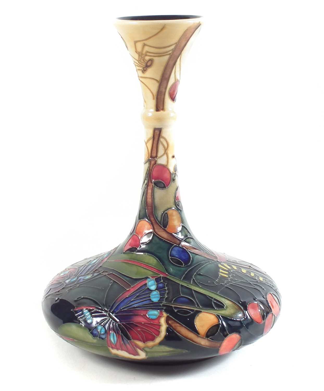 Moorcroft vase designed by Emma Bossons