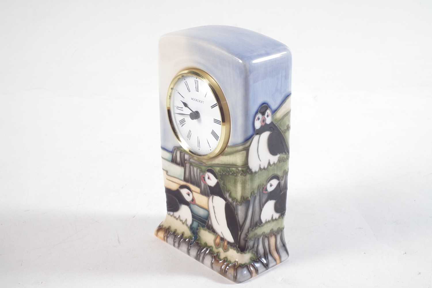 Moorcroft clock designed by Kerry Goodwin / Carol Lovatt - Image 2 of 4