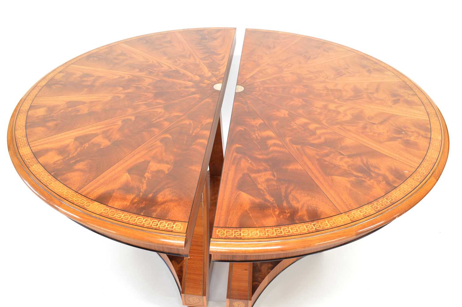 Pair of Mahogany side tables by Silver Linings workshop - Image 3 of 9