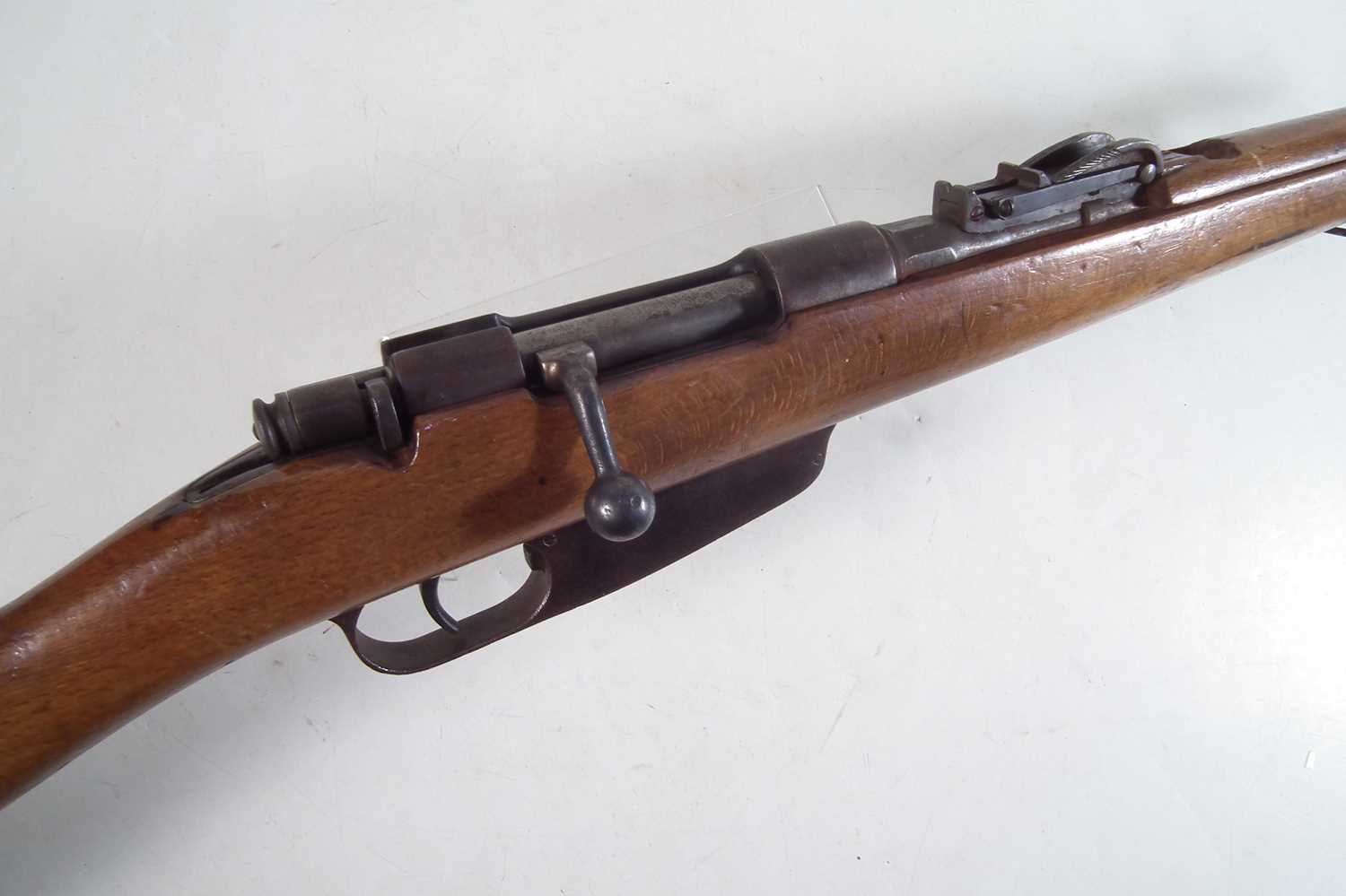 Deactivated Cacarno bolt action rifle - Image 4 of 7