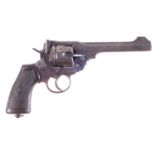 Deactivated Webley MkVI .455 service revolver,