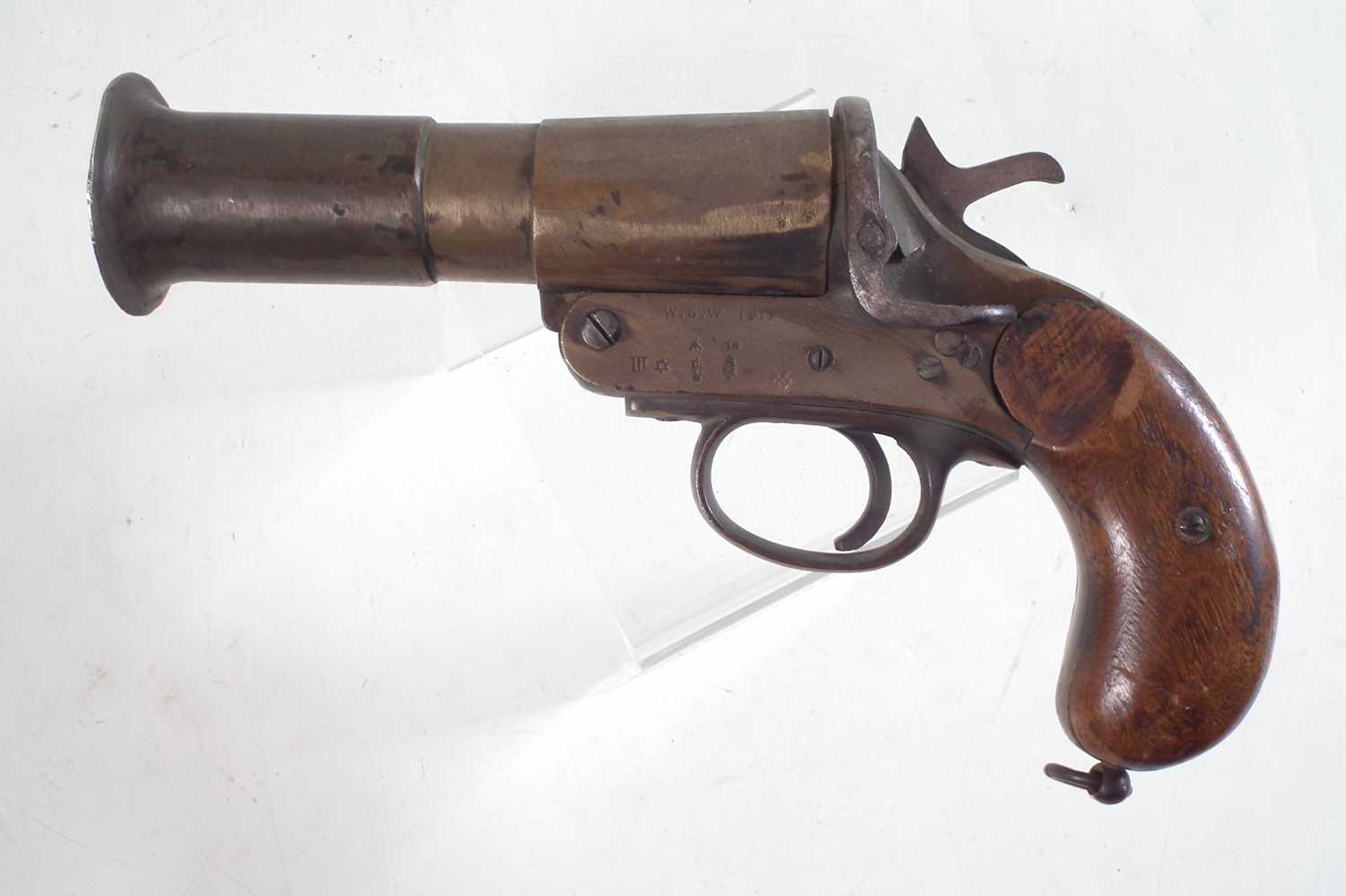 Deactivated Webley flare gun - Image 2 of 6