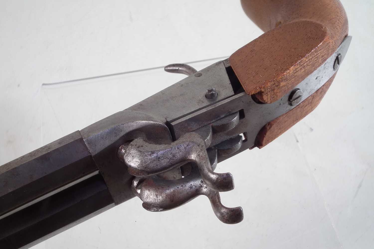 Percussion double barrel pocket pistol - Image 6 of 6