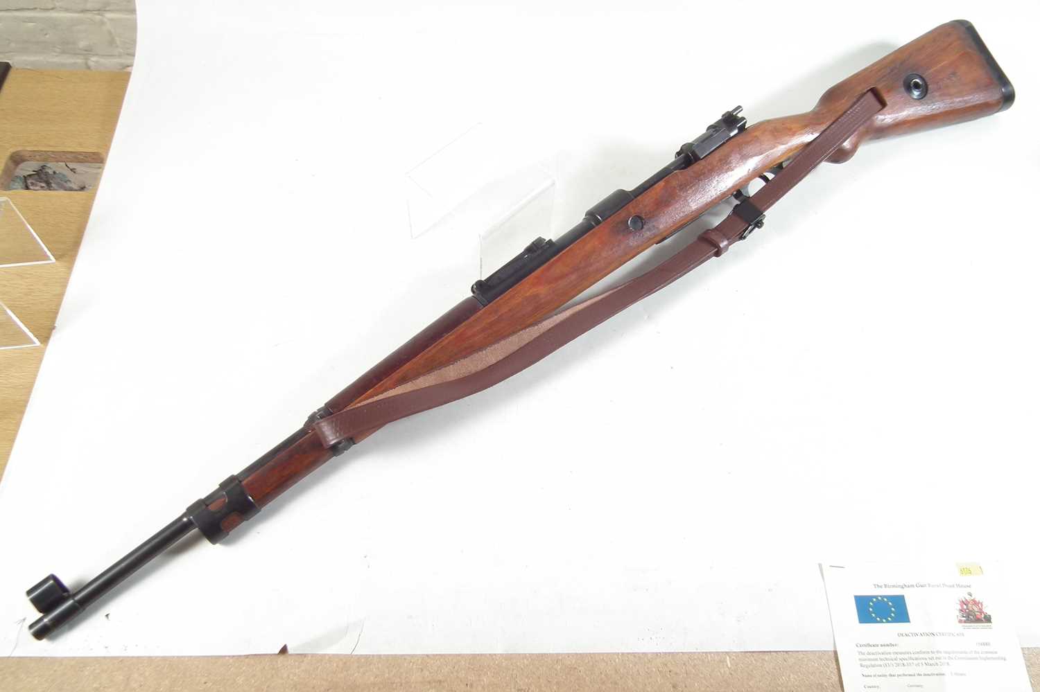 Deactivated Mauser K98 7.92 bolt action rifle - Image 14 of 14