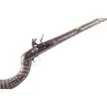 Afghan flintlock Jezail,