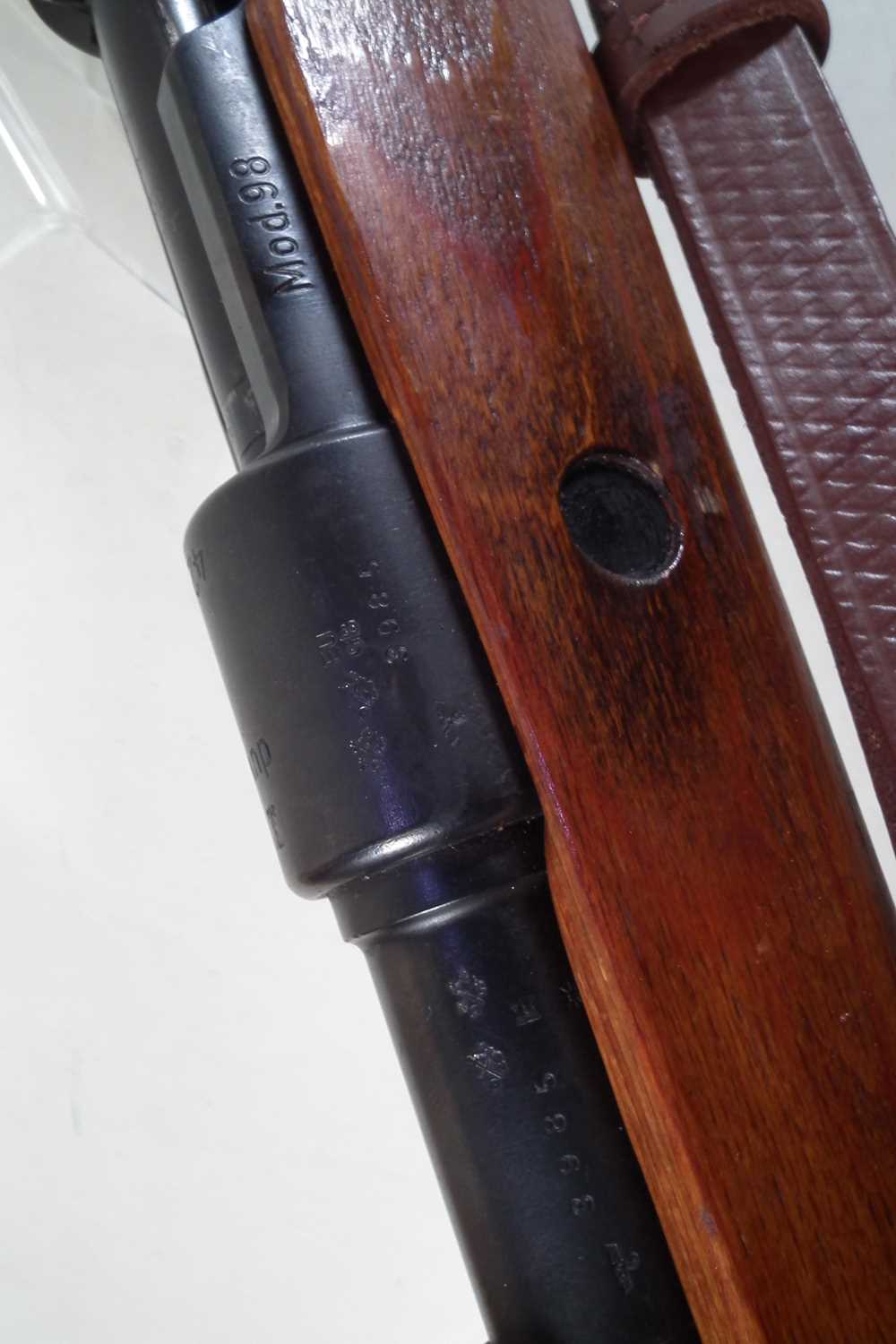 Deactivated Mauser K98 7.92 bolt action rifle - Image 11 of 14