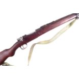 Deactivated Mauser bolt action rifle