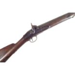 Brown Bess musket converted to a Percussion sporting gun