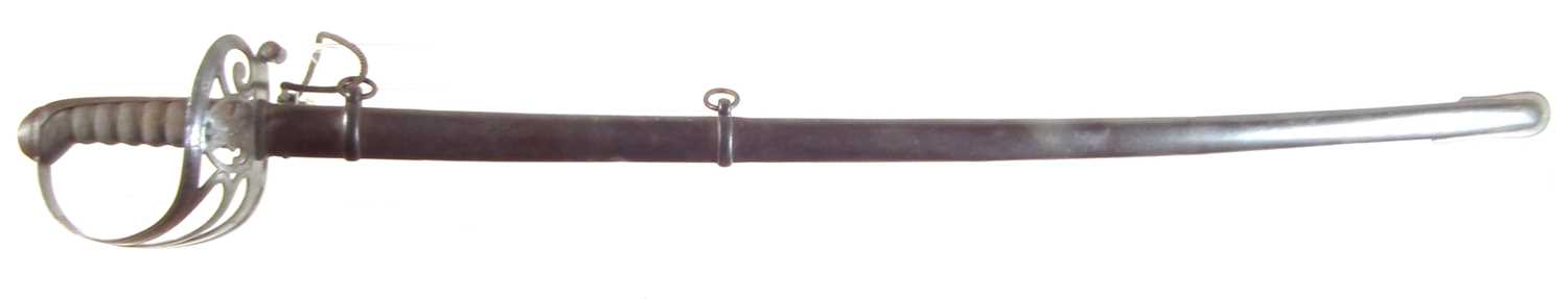 Rifle officers sword and scabbard