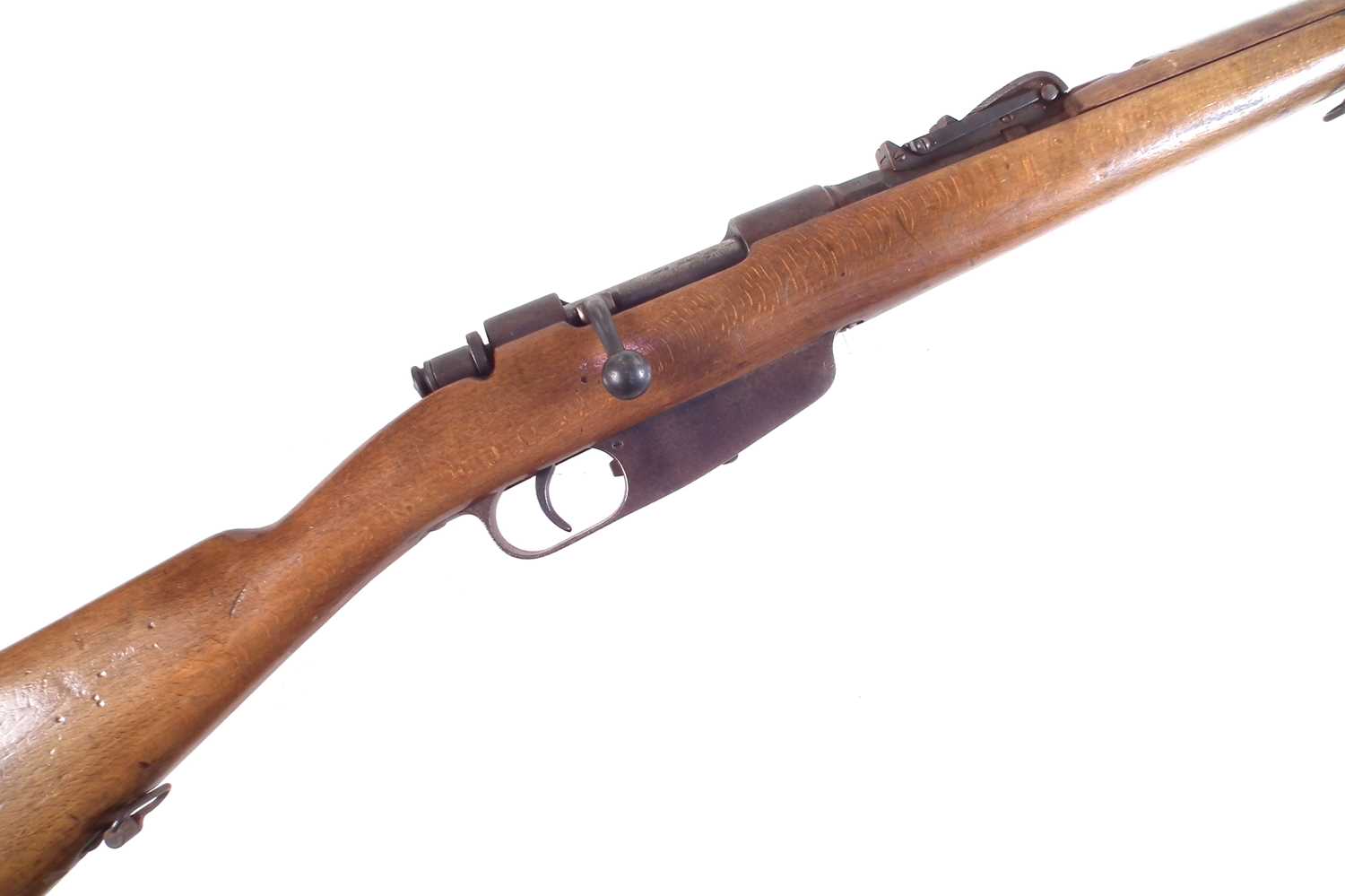 Deactivated Cacarno bolt action rifle