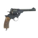 Deactivated Webley Fosbery .455 semi-automatic revolver
