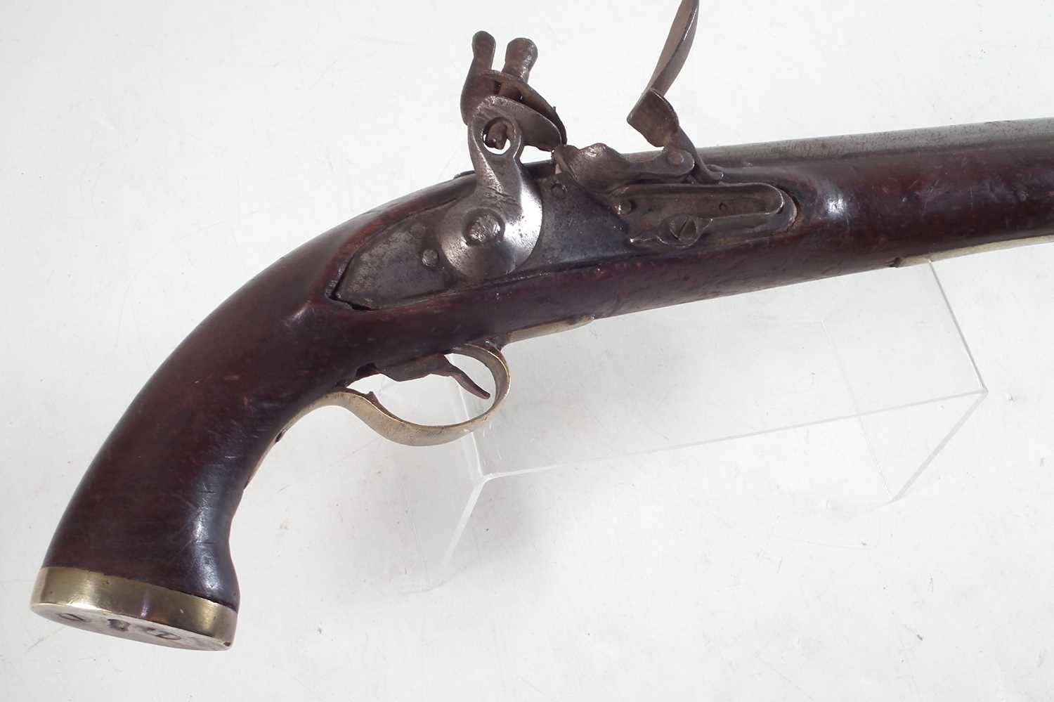 Flintlock belt pistol - Image 2 of 7