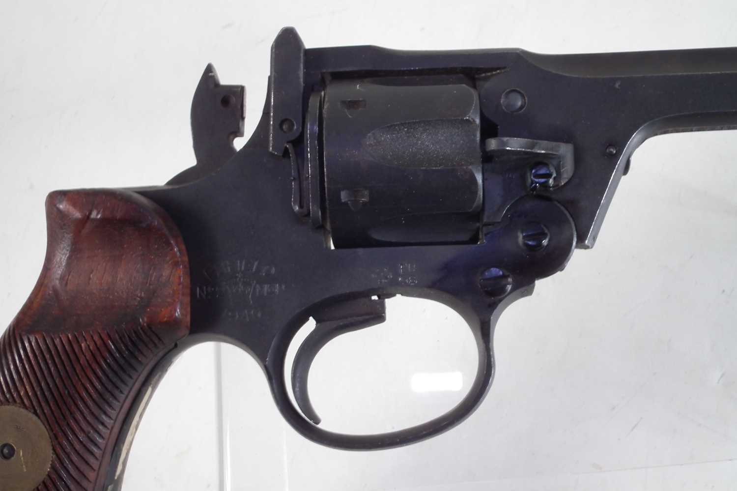 Deactivated Enfield No.2 MkI* .38 revolver - Image 2 of 7