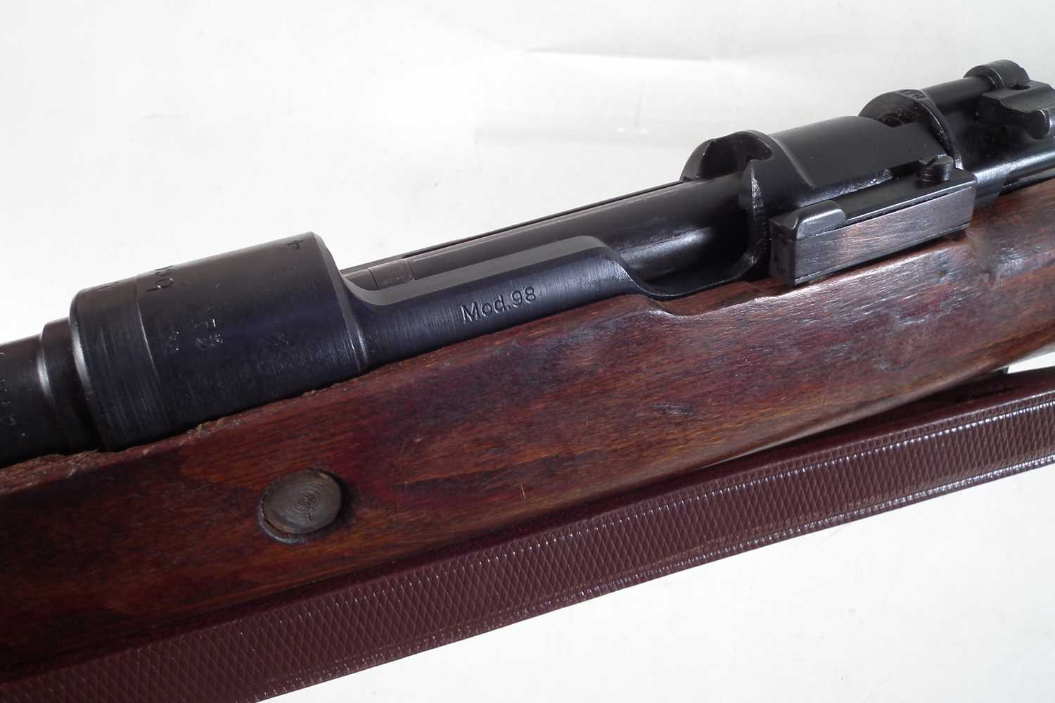 Deactivated Mauser K98 7.92 bolt action rifle - Image 8 of 10