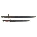 P17 bayonet and a Indian MkII bayonet