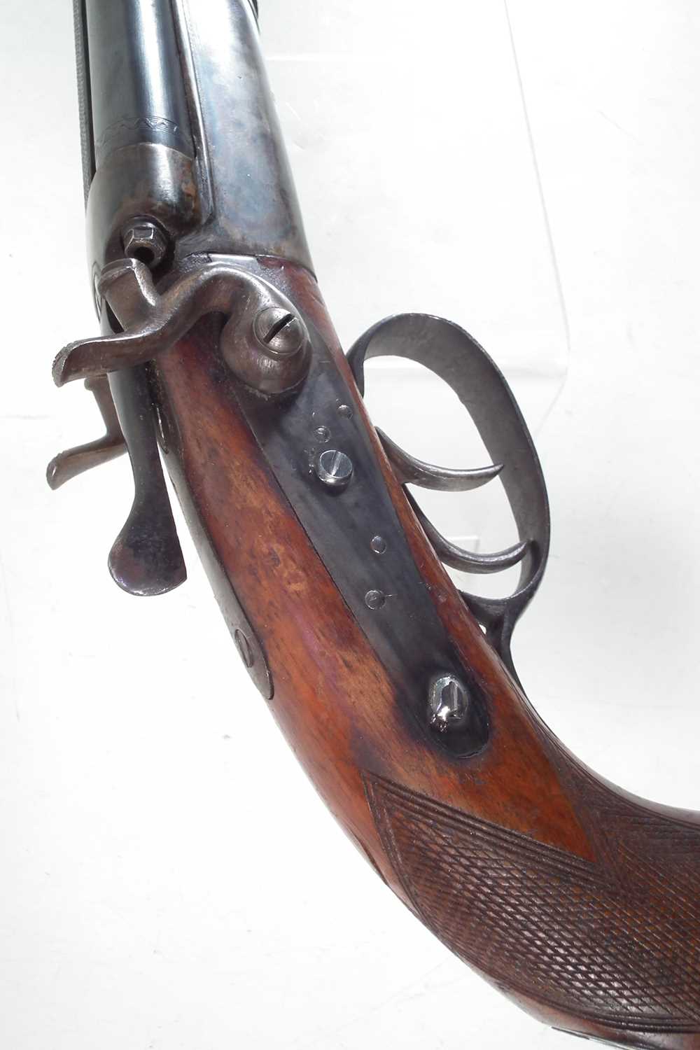 Deactivated double barrel sawn-off shotgun - Image 3 of 7