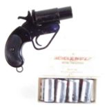 Flare pistol 1 inch calibre serial number 134907