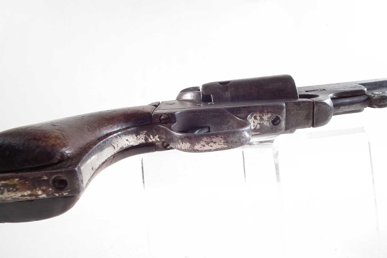 Percussion Colt type revolver probably by Clement arms - Image 12 of 12