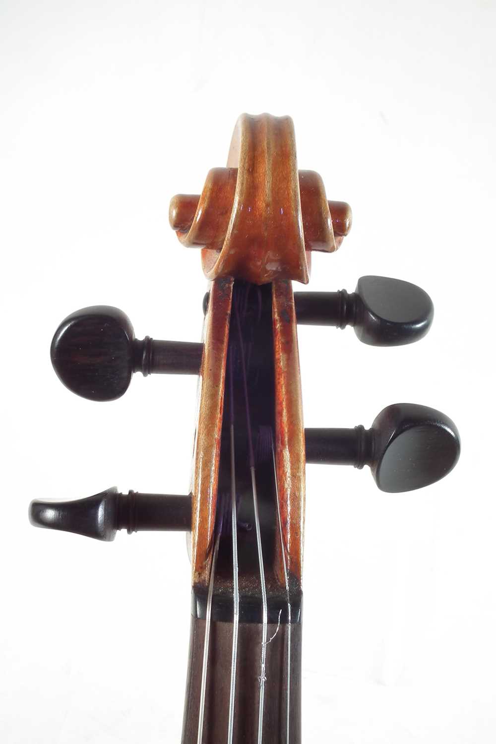 German violin, - Image 8 of 18