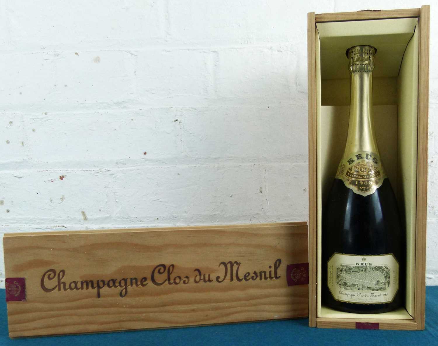 1 bottle Champagne Krug ‘Clos du Mesnil’ Vintage 1985