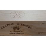 Bottles Chateau Rieussec Premier Cru Classe Sauternes 2016