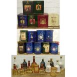 28 Bottles (various sizes described within Lot) Bell’s Whisky Commemorative Decanters