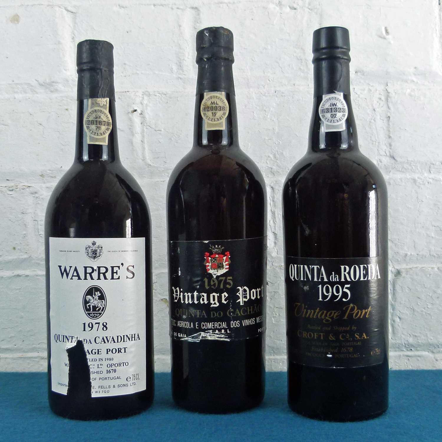 3 Bottles Mixed Lot Fine Vintage Port