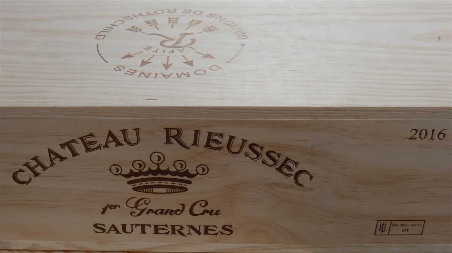 Bottles Chateau Rieussec Premier Cru Classe Sauternes 2016