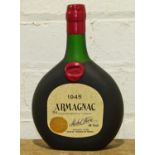 1 Bottle Michel Faure Vintage Armagnac 1945