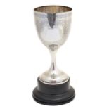 An Edward VII silver cup