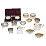 A selection of silver,