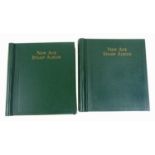 Two New Age stamp albums