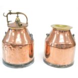 Pair of Copper Milking Units