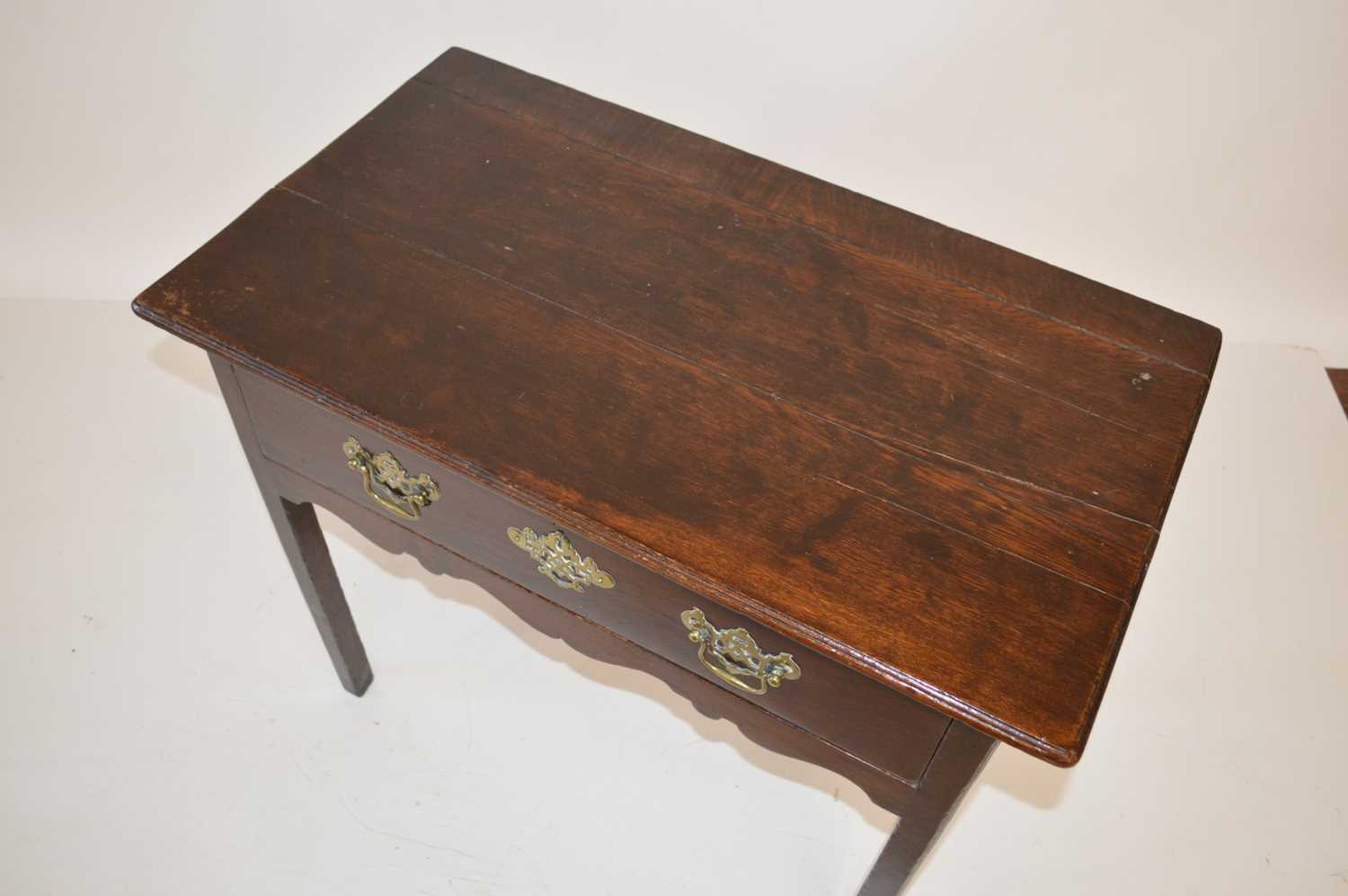 Early 19th-century oak side table - Image 4 of 4