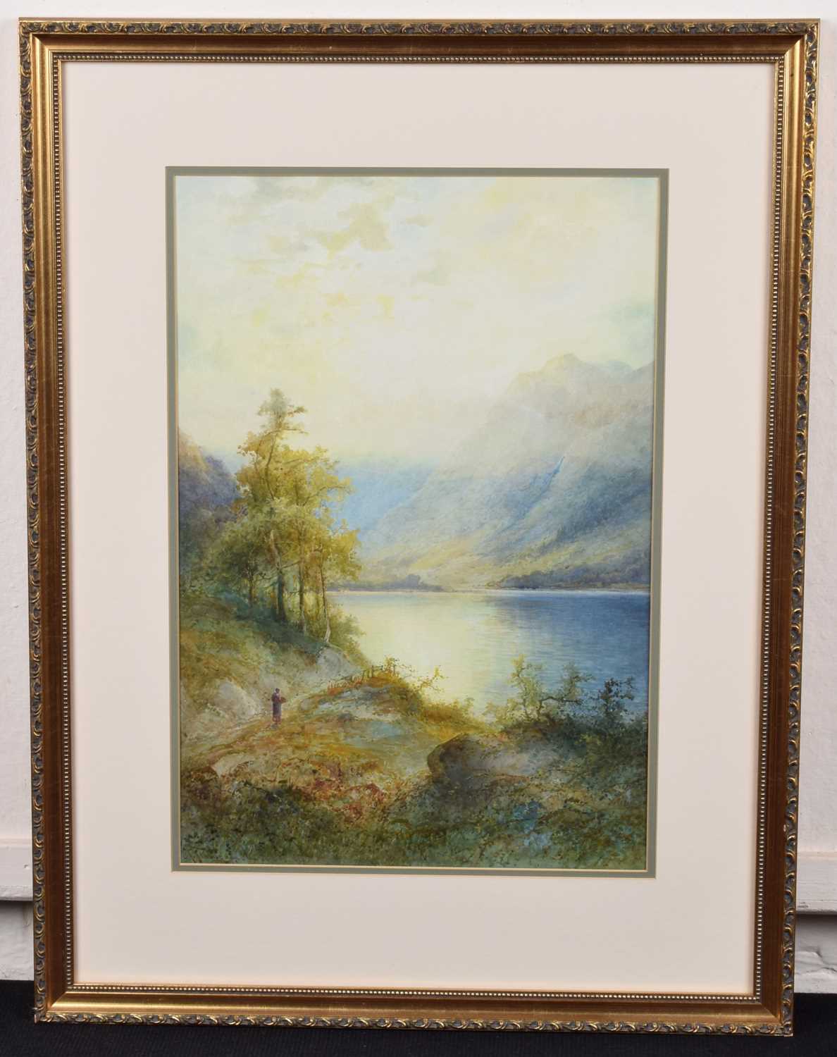 Emil Axel Krause (fl.1891-1914) "On Glen Falloch" and "On Loch Hourn" - Image 2 of 5