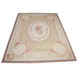 Early 20th century French Aubusson tapestry rug