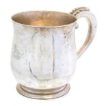 A Victorian silver baluster mug,