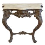 Mid 19th century French console table