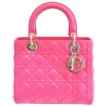 A Christian Dior Lady Dior MM bag,