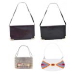 Four designer handbags,