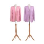 Two cashmere jackets by Escada,